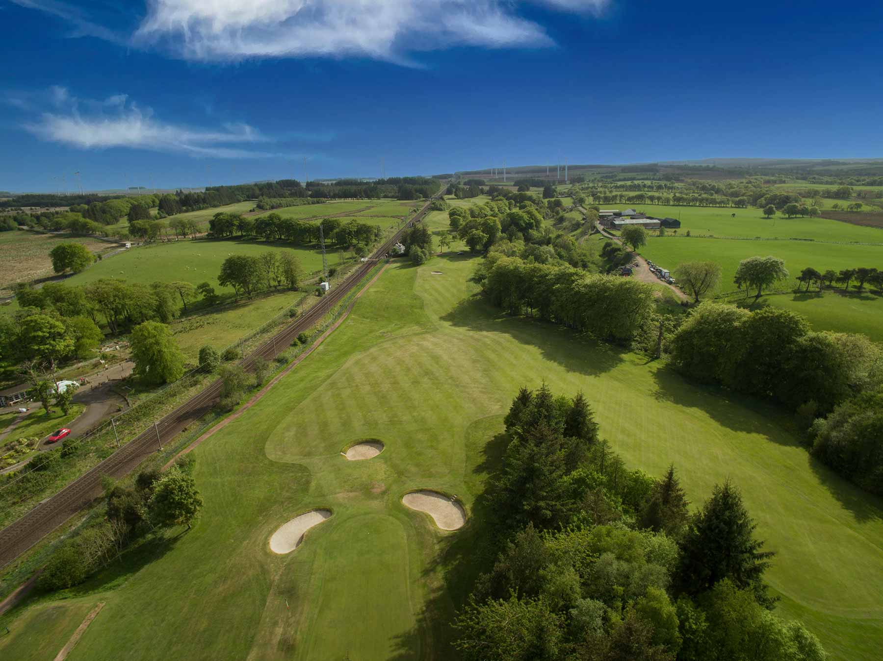 Harburn Golf Club Gallery. Photos of Harburn Golf Club, west Calder in West Lothian, Scotland.