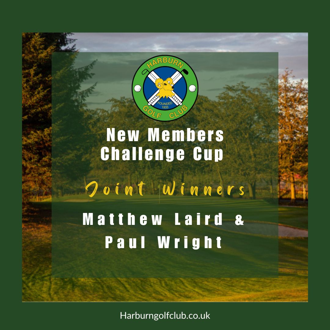 New members Challenge Cup