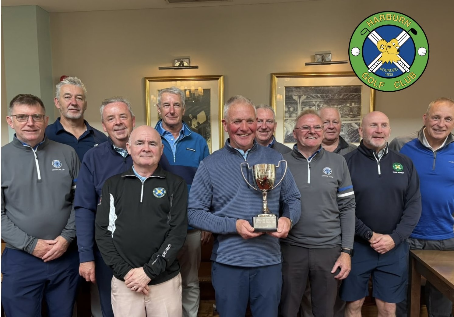 Harburn Seniors Win Lothians Champion of Champions.
